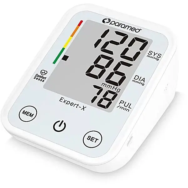 Тонометр Paramed Expert-X автоматический с адаптером Type-C на плечо - фото 6
