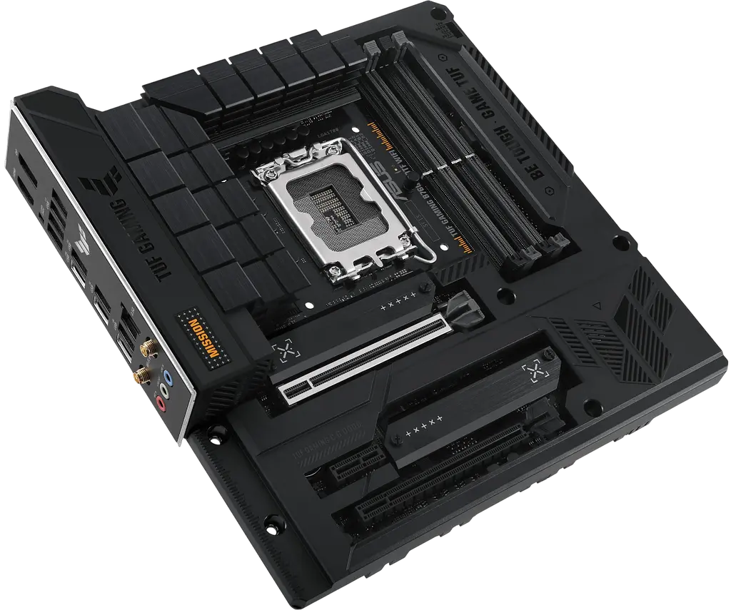 Материнська плата Asus B760M-BTF TUF Gaming Wi-Fi LGA 1700 (TUF GAMING B760M-BTF WIFI) Б/В - фото 2