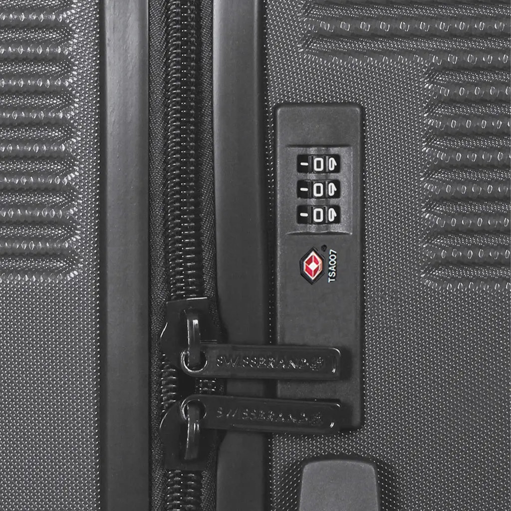 Валіза Swissbrand Cardiff (M) Black (SWB_LHCAR001M) - фото 2