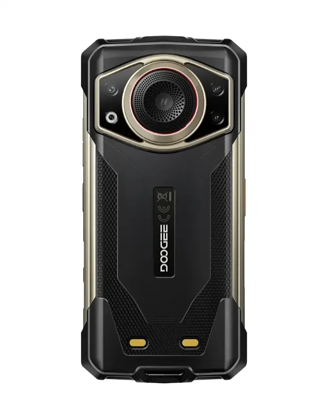 Смартфон Doogee Fire 7 Ultra 8/256GB Obsidian Gold + Док Станция + Наушники - фото 2