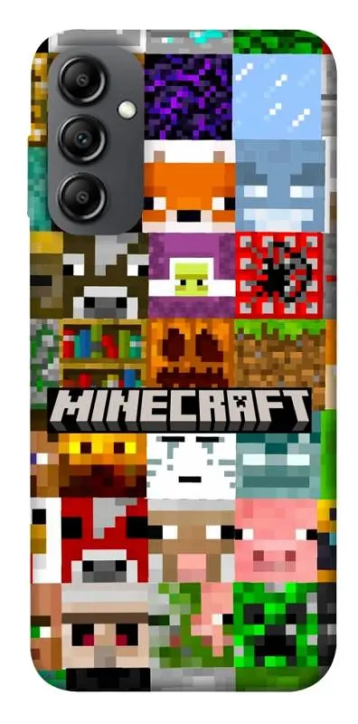 Чохол Demsky Minecraft collage для Samsung Galaxy A14 4G/5G
