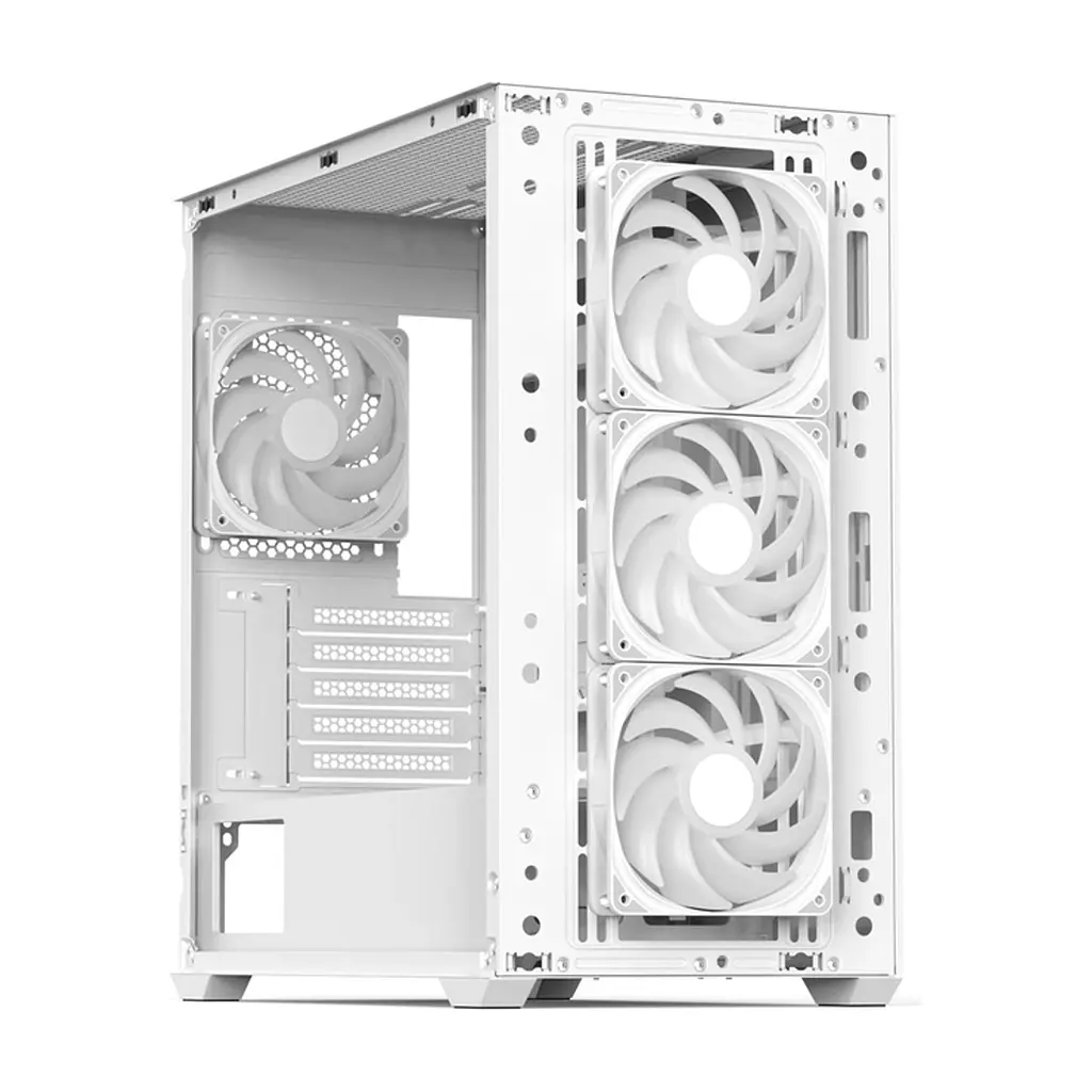 Корпус для ПК AeroCool D301A-G-WT-v2 White (ACCS-DS03043.21) - фото 5