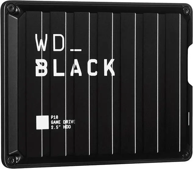 Внешний жесткий диск WD Black 4 TB P10 Game Drive (WDBA3A0040BBK-WESN) черный - фото 2