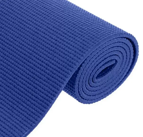 Килимок для йоги та фітнесу Power System PS-4014 PVC Fitness-Yoga Mat Blue (173x61x0.6) (PS-4014_Blue) - фото 5