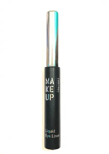 Подводка для глаз Make up Factory Liquid Eye Liner жидкая оттенок 01 черная 4 мл (296087) - фото 2