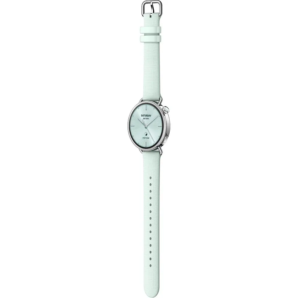 Смарт-годинник Xiaomi Watch S4 41mm Fluororubber Strap Mint Green (BHR080CGL) [148157] - фото 5