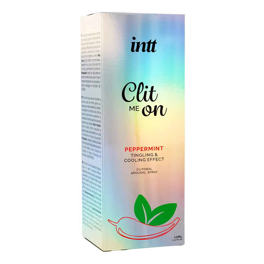 Возбуждающий спрей для клитора Intt Clit Me On, 12 мл (мята) - фото 3
