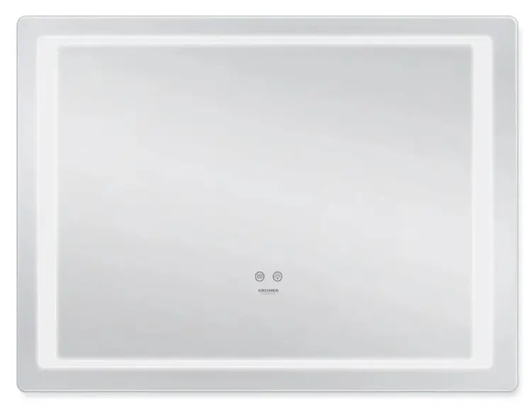 Дзеркало Kroner KRM Spiegel HR2 - 9070 з LED-підсвічуванням та антизапітнінням (CV030034) - фото 3