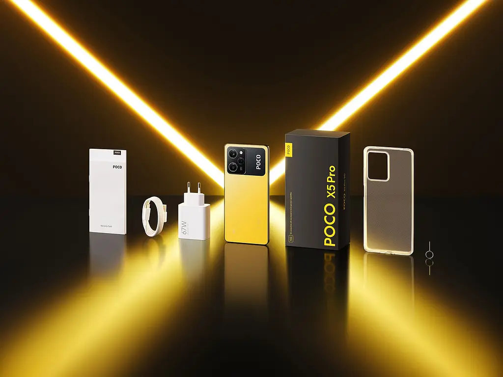 Смартфон Xiaomi Poco X5 Pro 5G 6/128GB Yellow UA UCRF NFC - фото 5