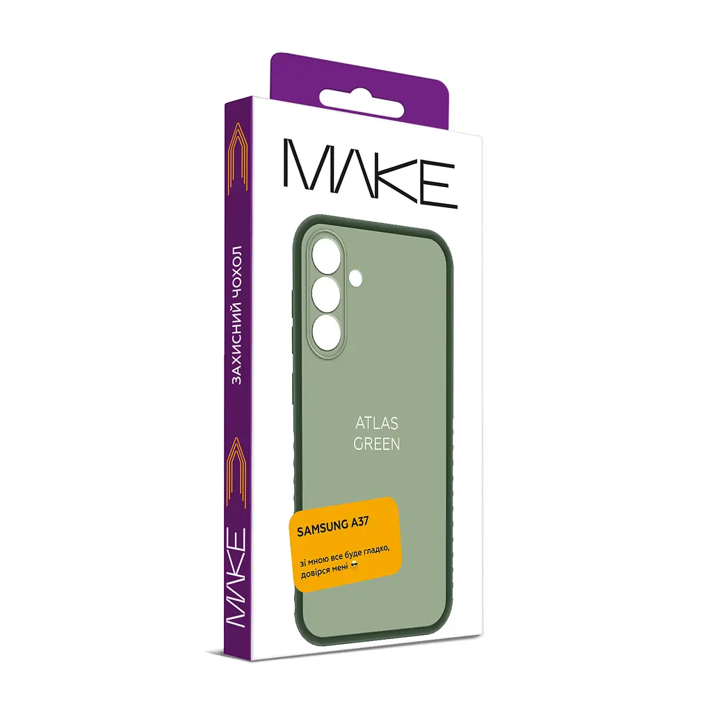 Чохол MAKE Samsung A37 Atlas Green - фото 2