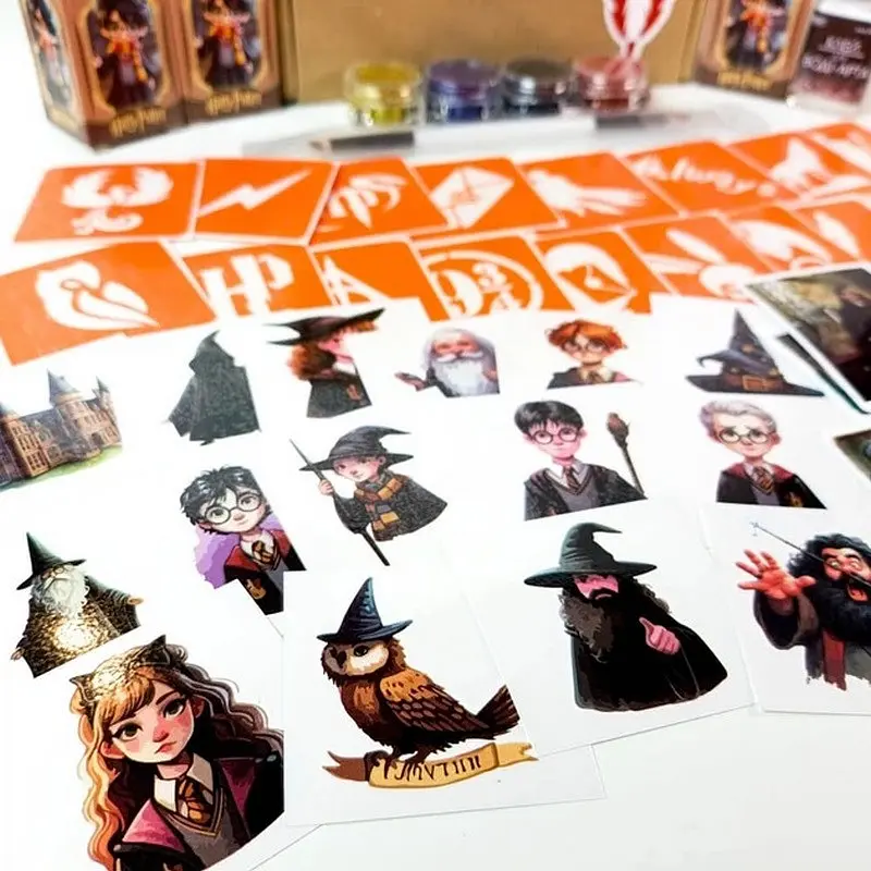 Подарунковий набір Fresh Tattoo Магічний подарунок від Гоґвортсу gift-box-potter-3kids - фото 4