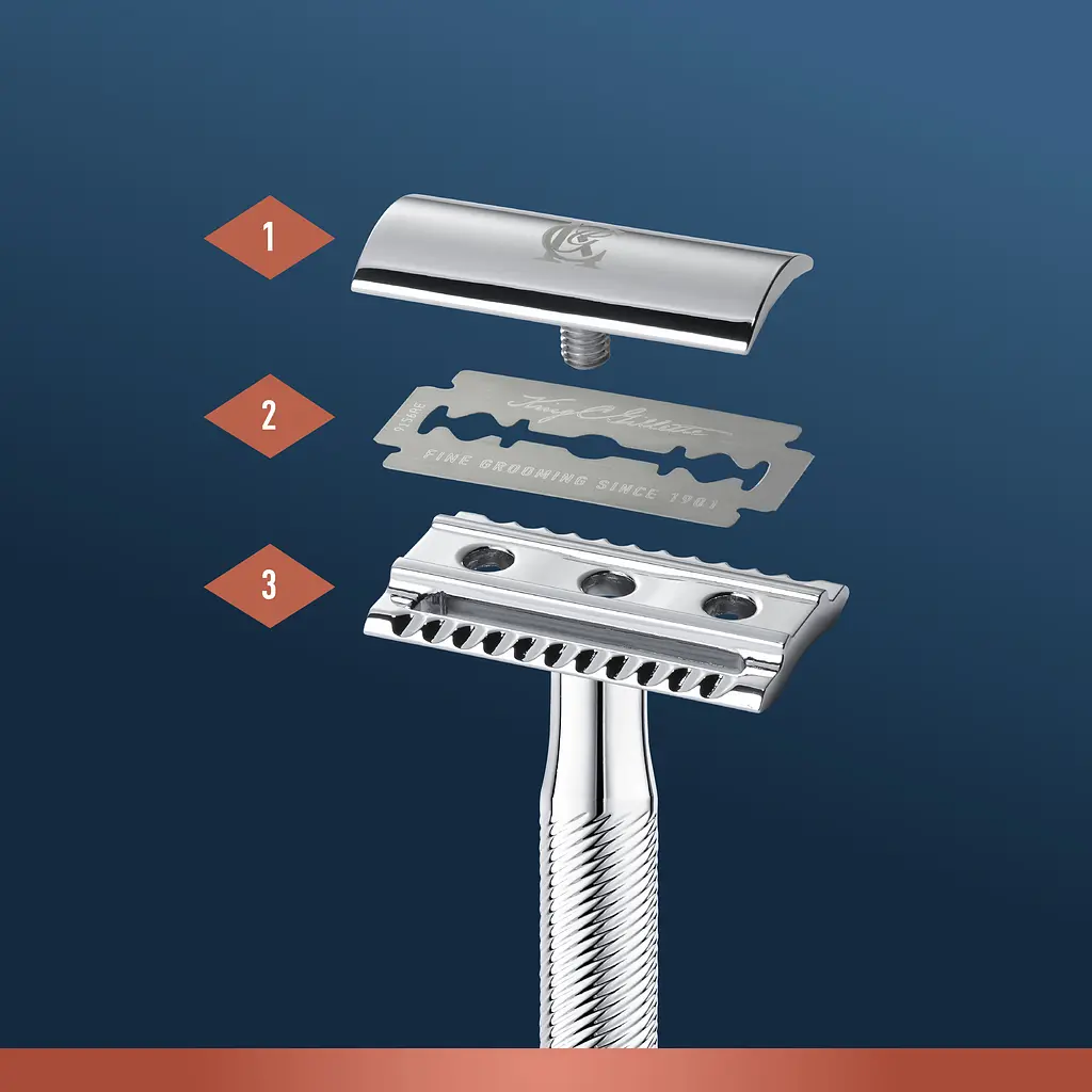 Змінні леза Gillette King C. 10 шт. - фото 4