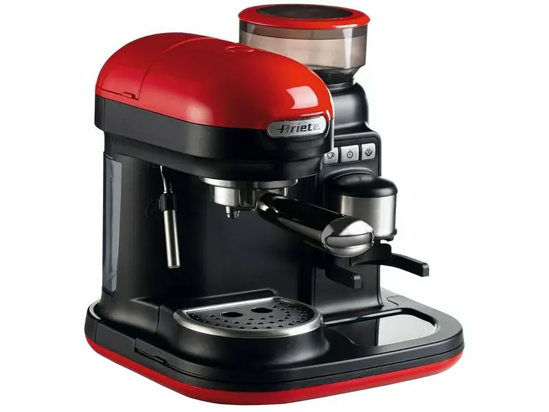 Ріжкова кавоварка еспресо Ariete 1318 Espresso Moderna Red (1318/00)