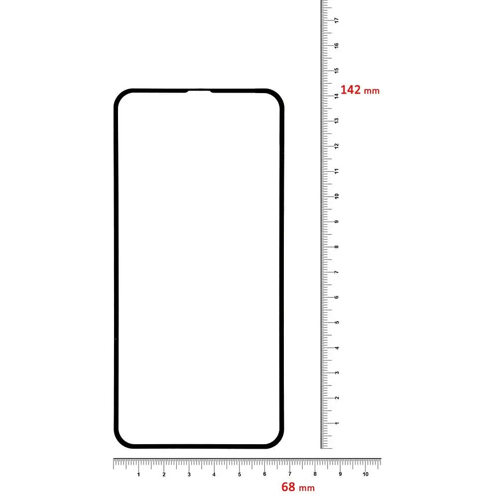 Захисне скло BeCover для Apple iPhone XR Black (702621) - фото 3