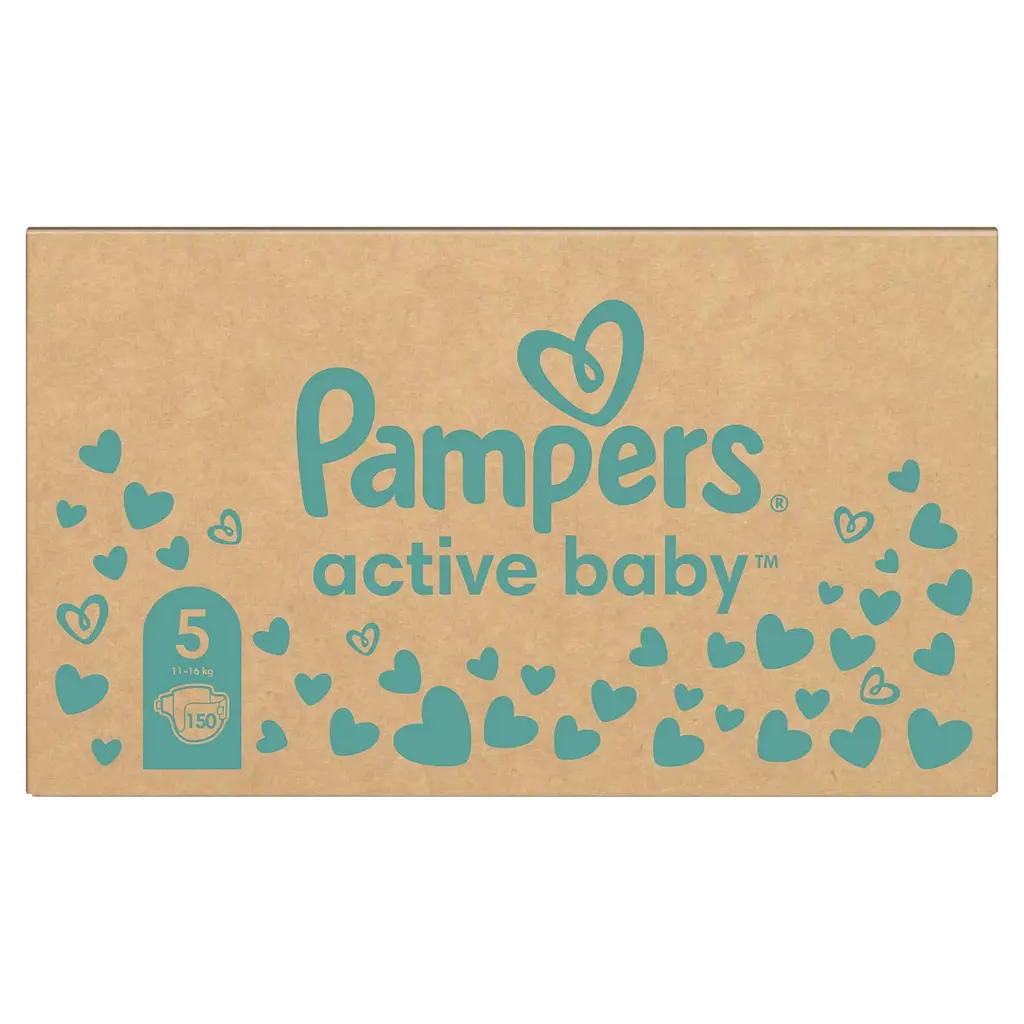 Набор подгузники Pampers Active Baby Размер 5 (11-16 кг) 150 шт. - фото 2