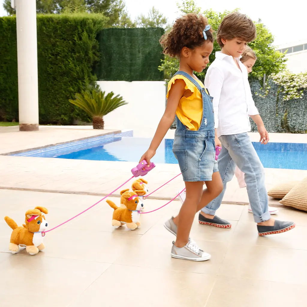 Интерактивная игрушка Sprint Щенок на прогулке, с поводком (SPR001) - фото 7