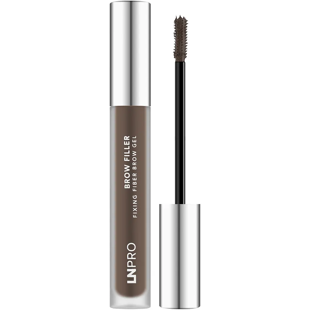 Туш для брів відтіночна LN Pro Brow Filler Fixing Fiber Brow Gel №102 4.5 мл - фото 2