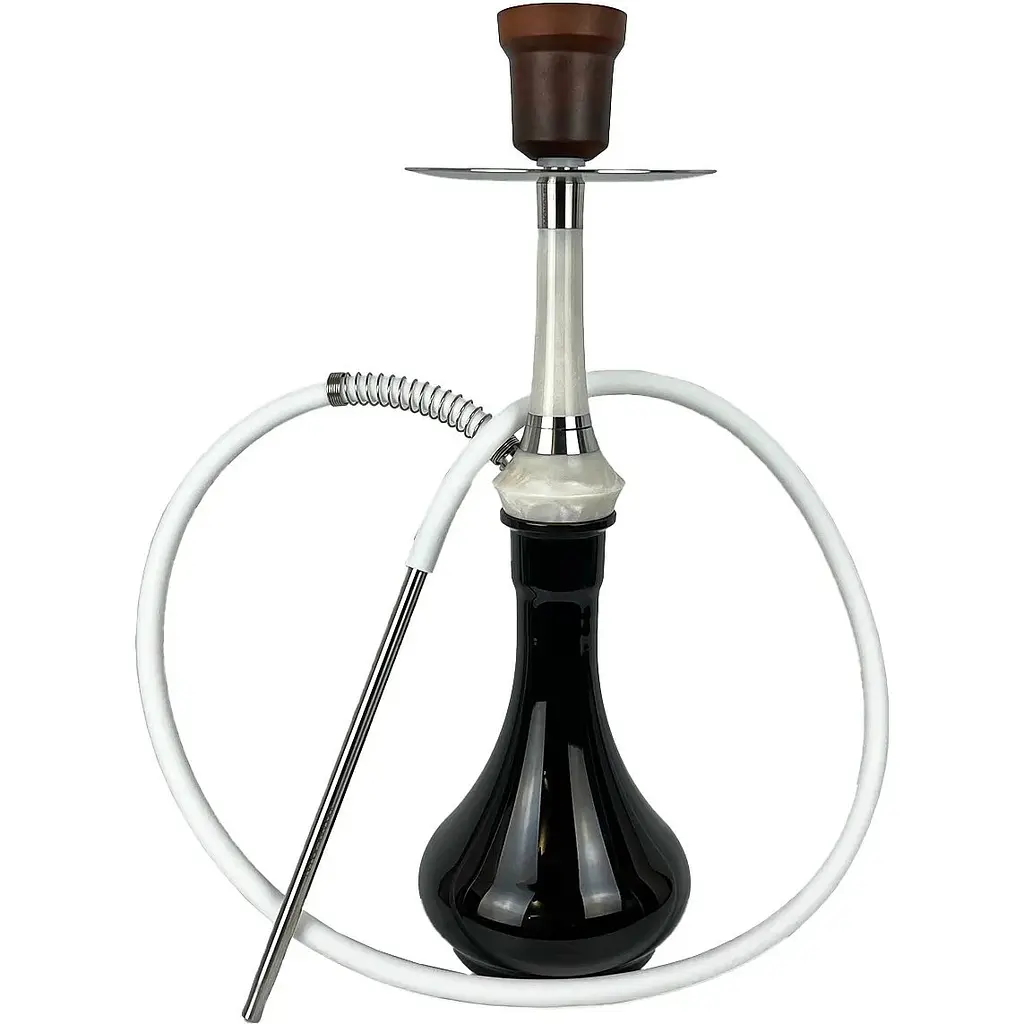 Кальян Optima Silver Shine Drop Black - фото 2