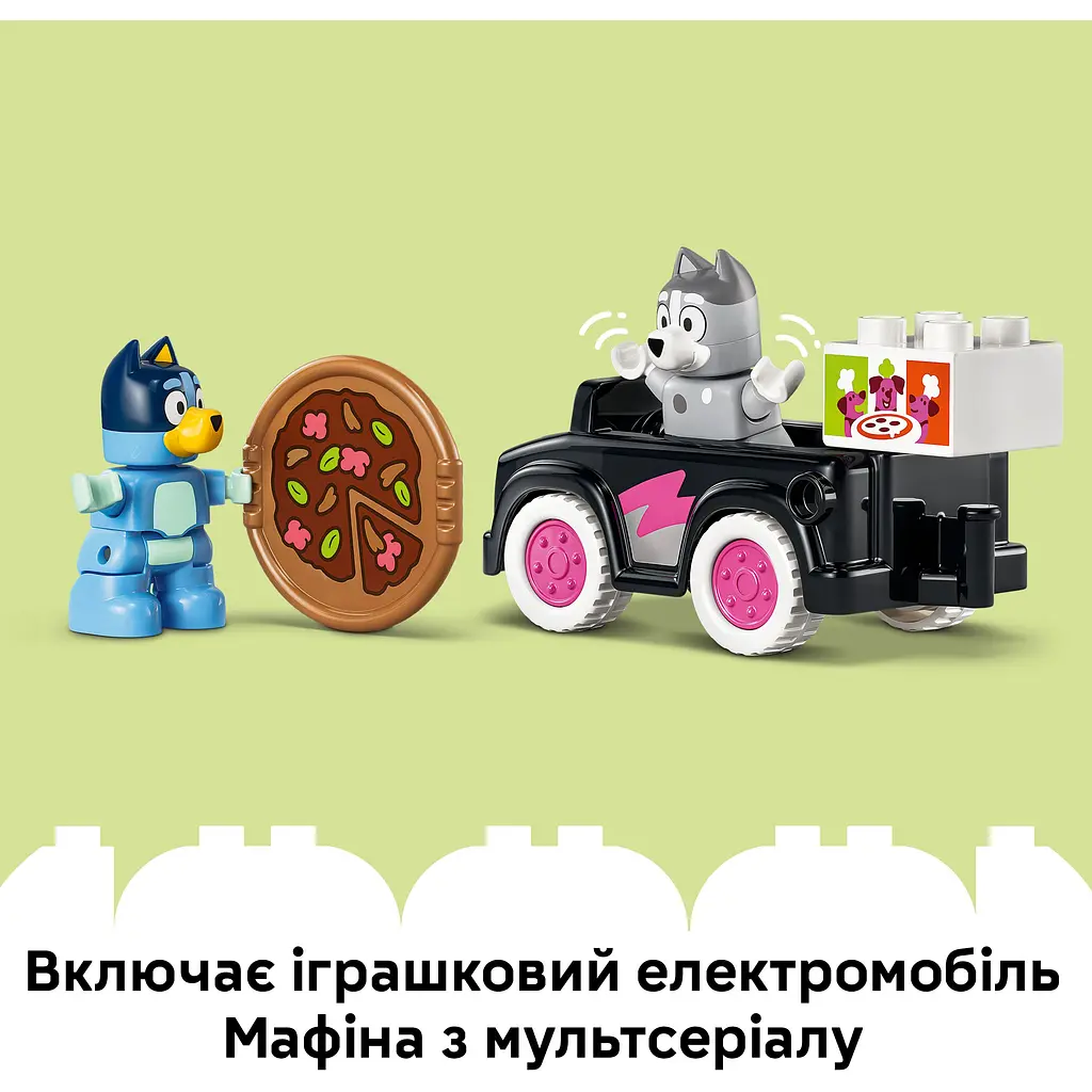 Конструктор LEGO Duplo Піцерія з Мафіном та Блуї (10469) - фото 7