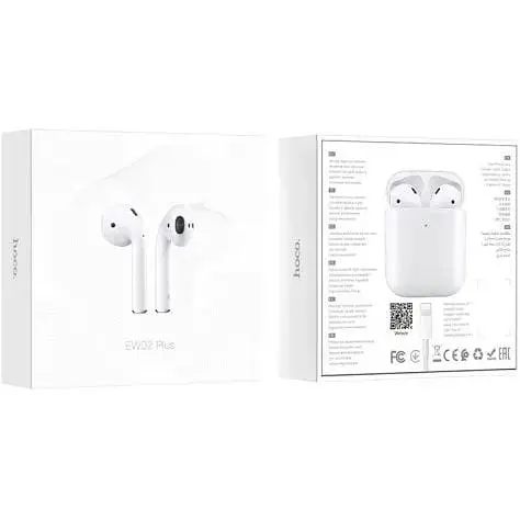 Навушники Hoco True Wireless BT Headset Bluetooth EW02 Plus BT5.1, 30/350 mAh 4 Hours 6931474753878 - фото 2