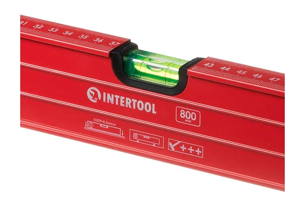 Рівень будівельний Intertool 800 мм із поворотною капсулою MT-1268 - фото 5