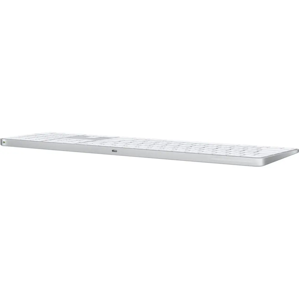 Клавіатура Apple Magic Keyboard with Touch ID and Numeric Keypad White (MXK73) Box [122931] - фото 4