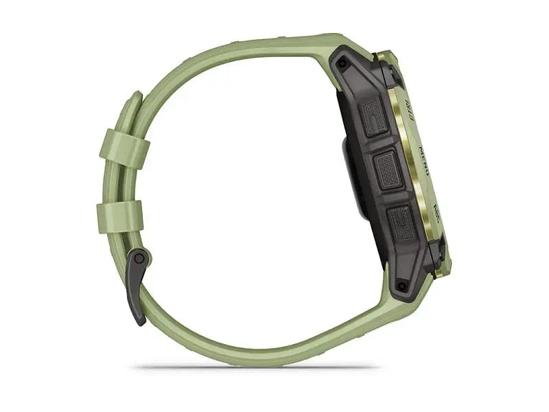 Смарт-годинник Garmin Instinct 3 50mm AMOLED Green with Fern Green Band (010-03020-02) - фото 11