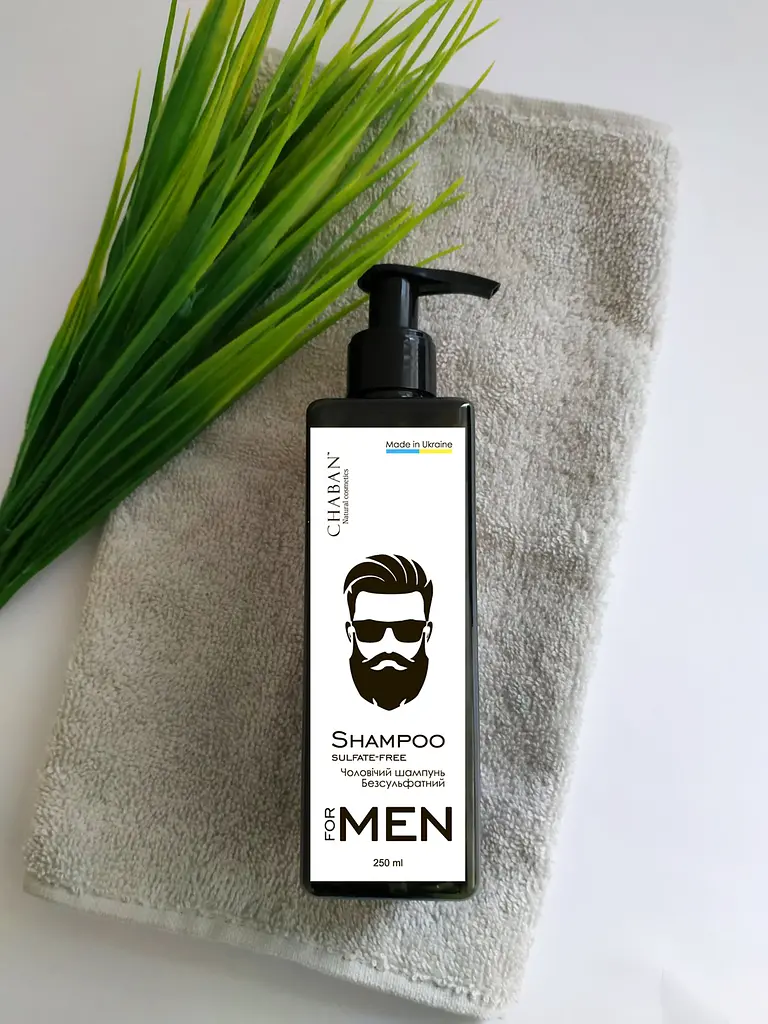 Чоловічий шампунь для волосся For Men Chaban 250 мл - фото 2