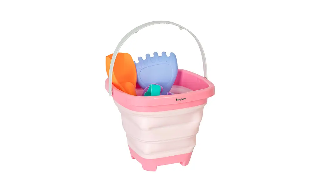 Набір для гри в піску 7 ел. Baby Team (9511_рожевий) - фото 4