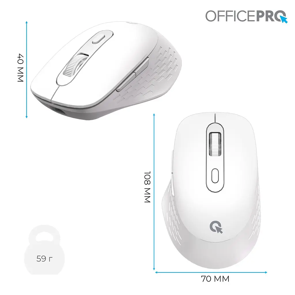 Миша OfficePro M265W (M265W) - фото 12
