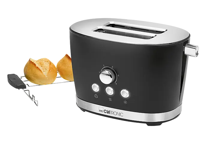 Тостер Clatronic TA 3690 Black - фото 2