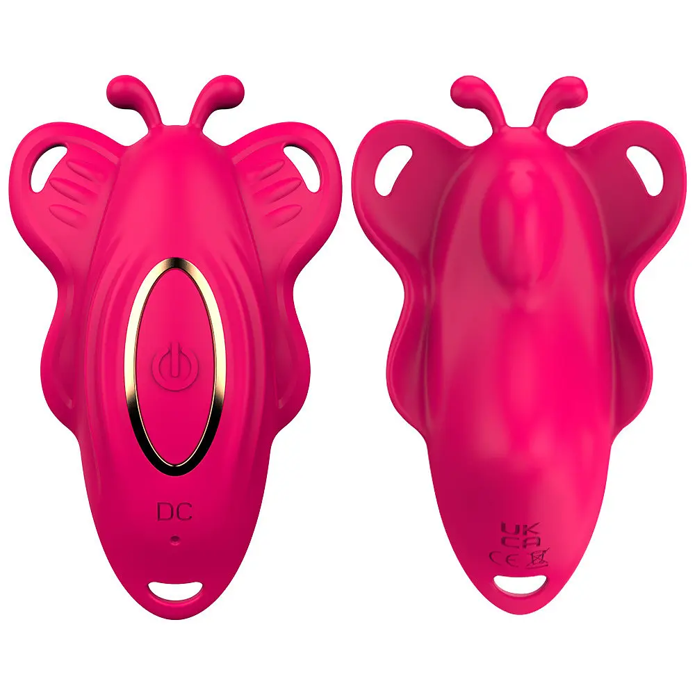 Силіконовий Smart вібратор-трусики LoveSpouse Panties безшумний з ремінцями 9 режимів Рожевий - фото 4