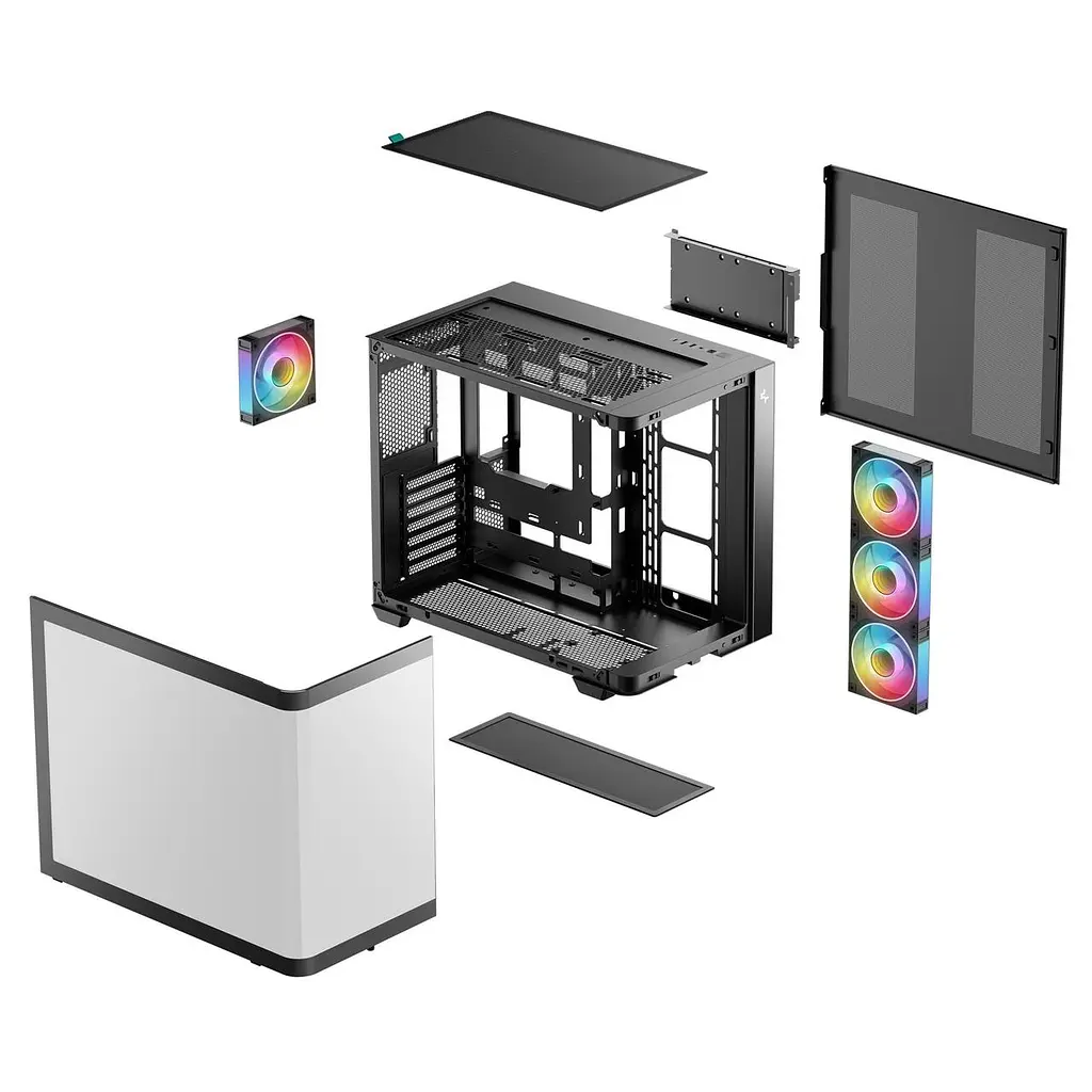 Корпус DeepCool CG530U 4F Чорний (R-CG530U-BKAGA4-G) без БЖ - фото 3