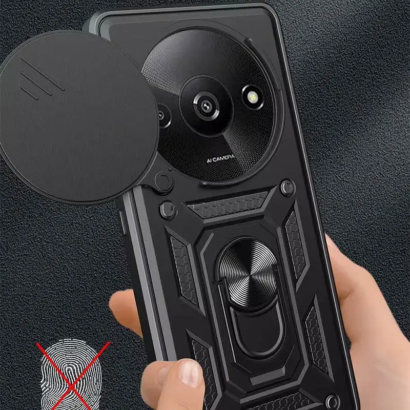 Панель BeCover Military для Xiaomi Redmi A3 4G Black (711319) - фото 4