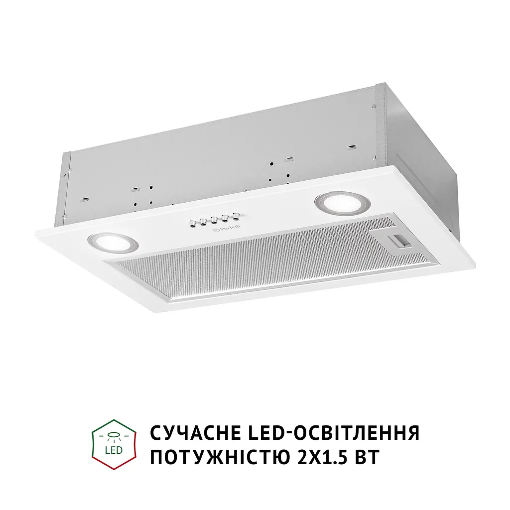 Витяжка повновбудована PERFELLI BI 5022 WH LED - фото 4