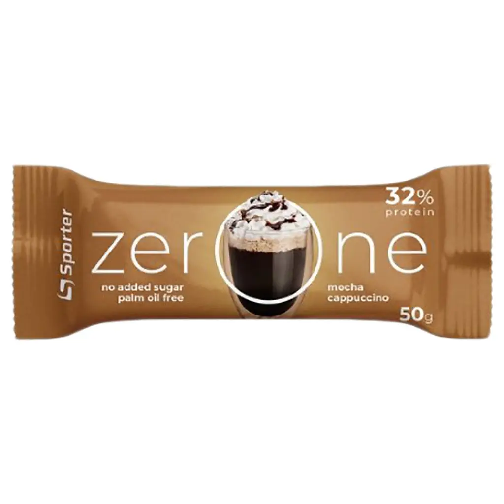 Протеїнові батончики ZerOne — 25 × 50 г Mocha cappuccino