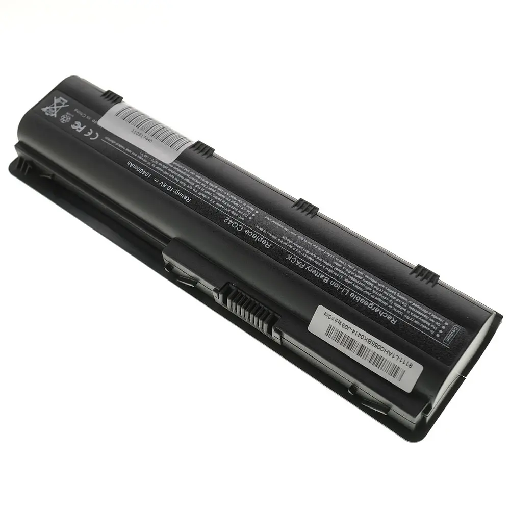 Акумулятор HP MU06 CQ32, CQ42, CQ43, CQ56, CQ57, CQ62, G42, G56, G62, G72, G7-1000, DM4 series, DV3-4000, DV5-1200, DV5-2000 10.8V 10400 mAh Black - фото 2