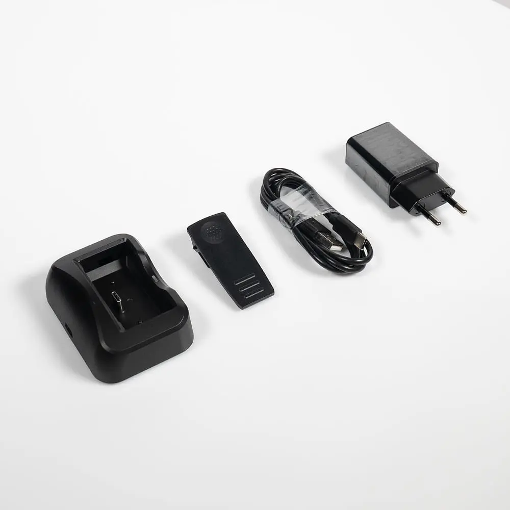 Нагрудний відеореєстратор RECODA M502B-WG 2K(4Mp) 128GB GPS WI-FI (75-00214) - фото 8