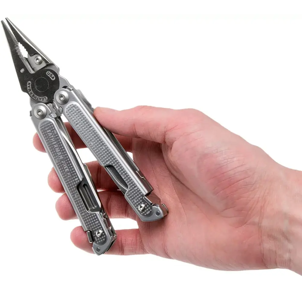 Мультитул Leatherman 832638 Free P2 Silver + чохол - фото 7