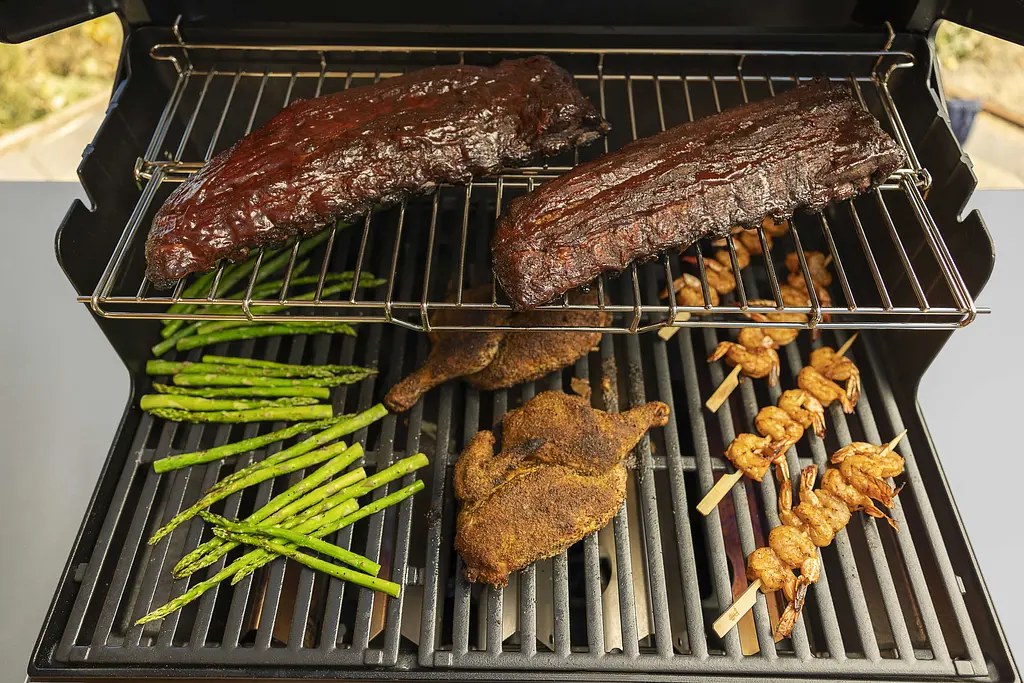 Гриль газовый Weber Genesis EХ-325s черный (35510075) - фото 13