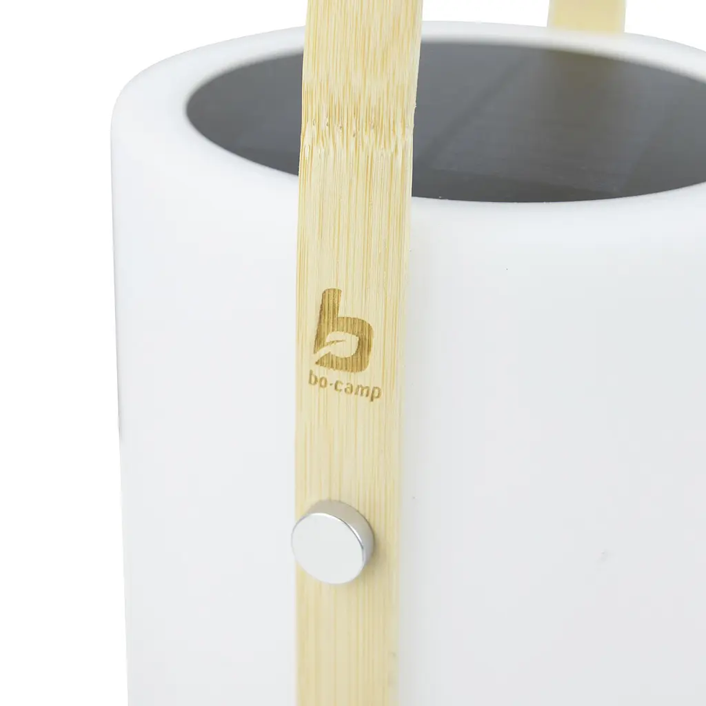 Ліхтар кемпінговий Bo-Camp Longford Solar 150 Lumen Bamboo/White (5818878) - фото 7
