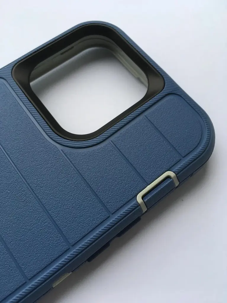 Чохол протиударний з кліпсою OtterBox Defender Pro 77-83540 для iPhone 13 Pro Max (6.7") Blue - фото 3