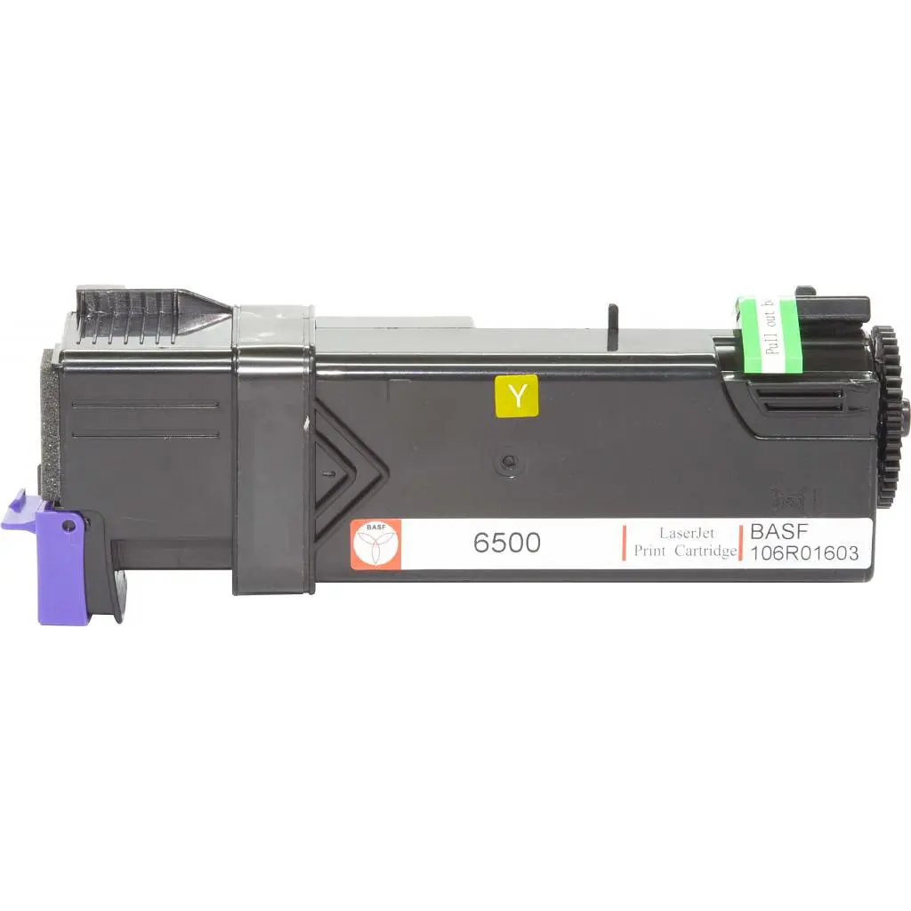 Тонер-картридж BASF Xerox Ph 6500/WC6505 Yellow 106R01603 (KT-106R01603) - фото 2