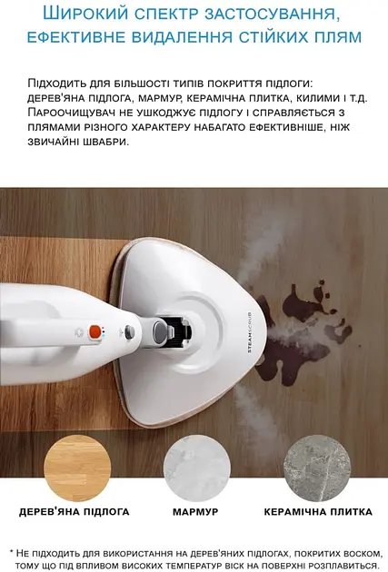 Парова швабра MIDEA MODSC2 - фото 6