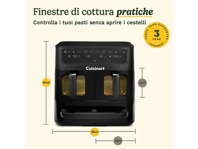 Мультипіч (аерофритюрниця) Cuisinart ‎AFT13XBLE - фото 6