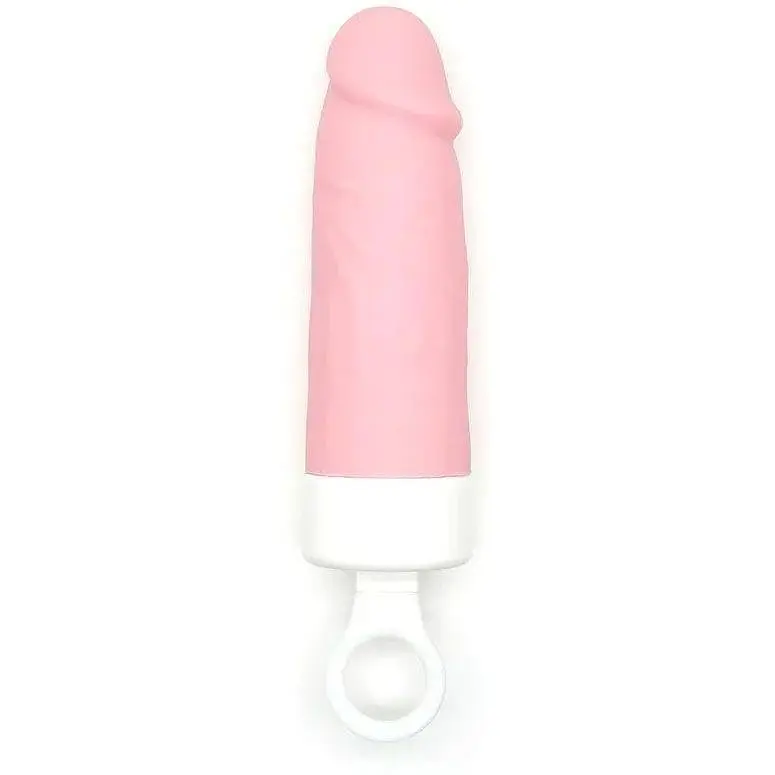 Вібратор CuteVibe Teddy Brown Pink Dildo - фото 3