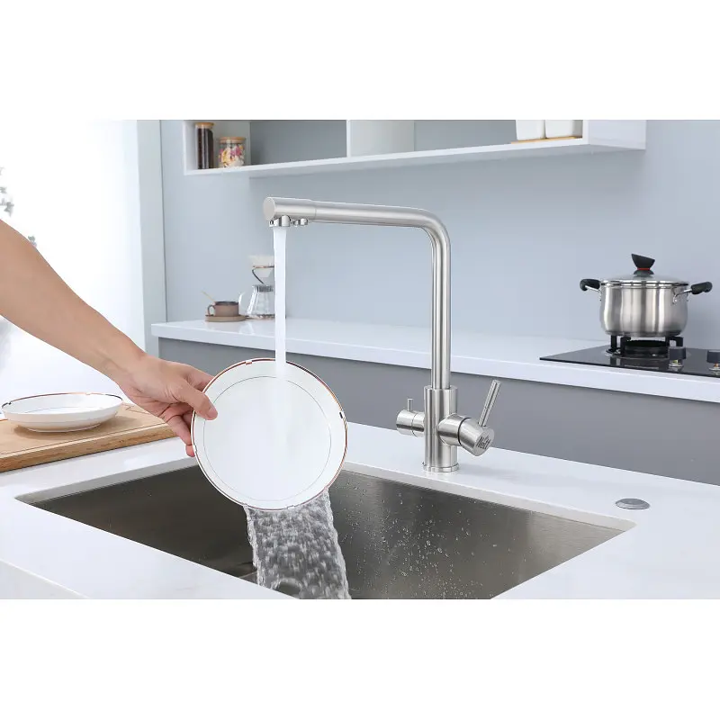 Змішувач для кухні з підключенням до фільтру Nett Frosh FS-33 - фото 5