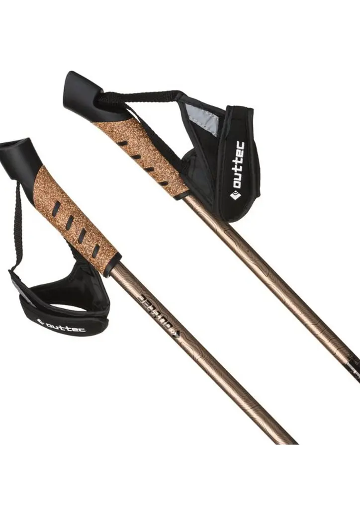 Трекінгові палиці Outtec карбонові 3-х секційні 70-135 см Anti-shock - фото 3