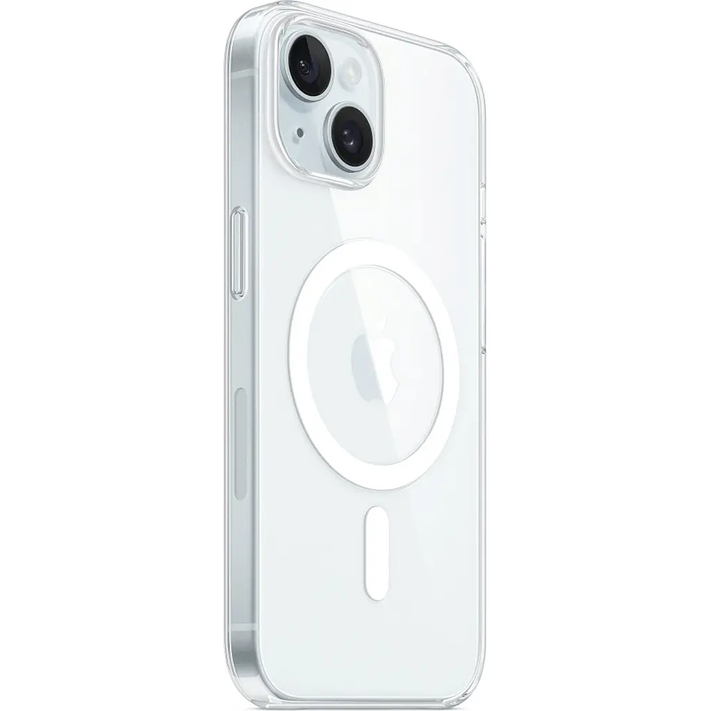 Чохол Clear Case with MagSafe для Apple iPhone 15 Transparent AA [92696] - фото 4