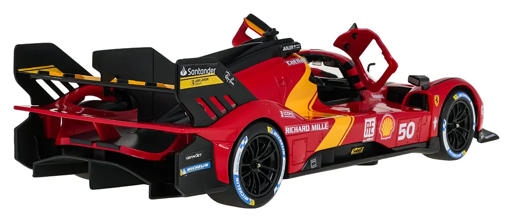 Машинка Ferrari 499P красная RASTAR модель 1:14 Автомобиль на дистанционном управлении + пульт - фото 7